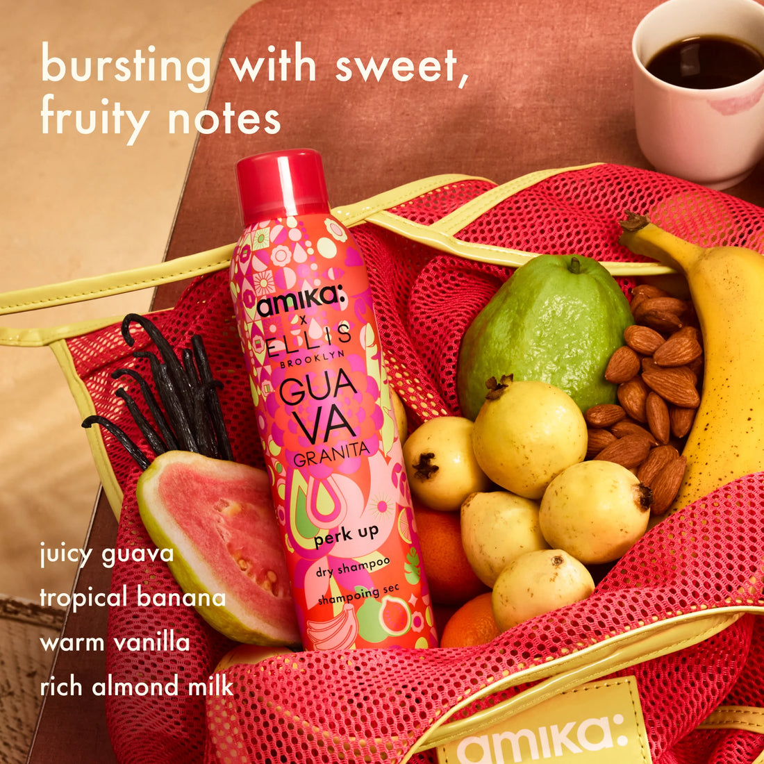 Shampooing Sec, Perk Up Guava Granita(189ml) - AMIKA