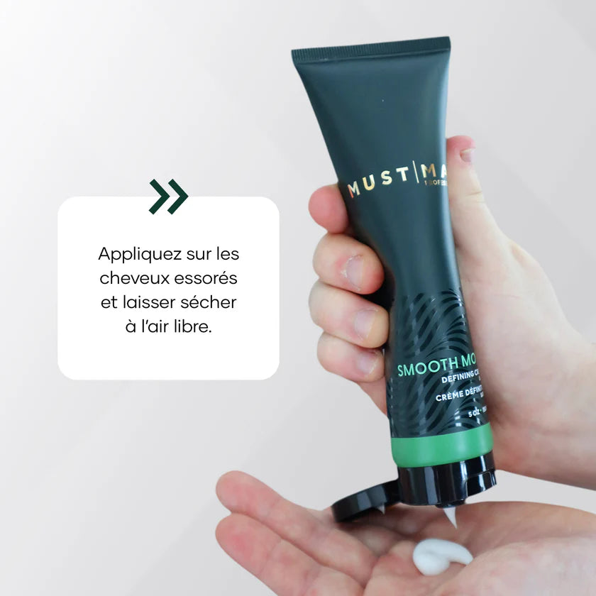 Crème Définition Satiné Smooth Move (150ml) - MUST MAN