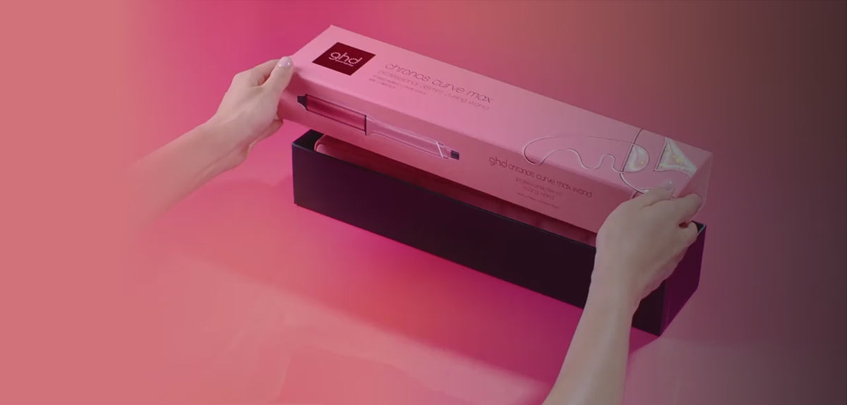Fer a friser Chronos Curve Max 1 1/2po Candy Coral - GHD