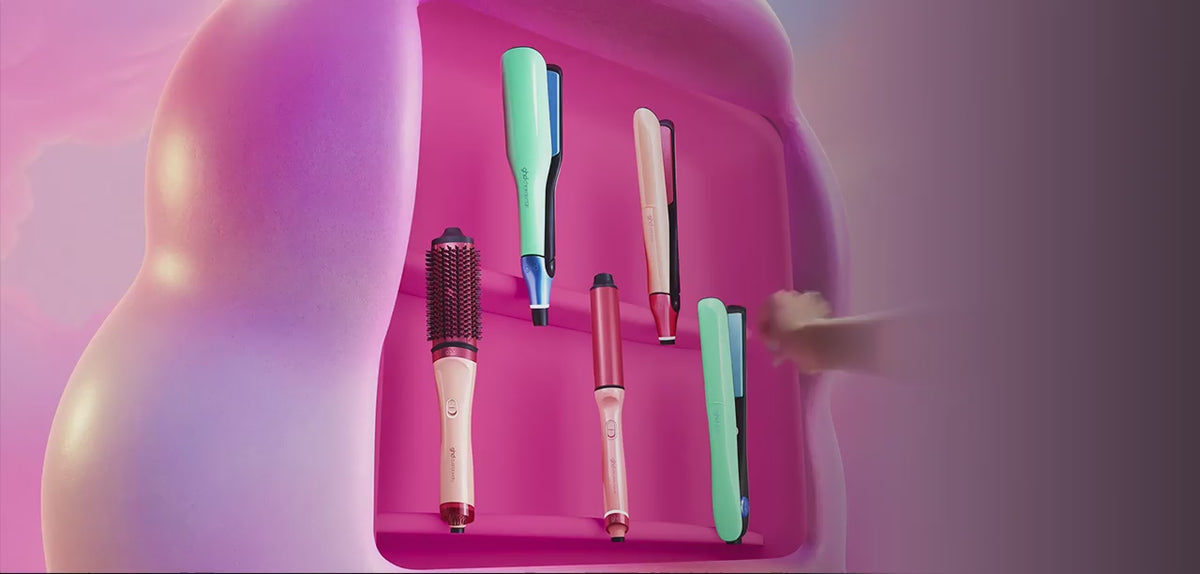 Fer a friser Chronos Curve Max 1 1/2po Candy Coral - GHD