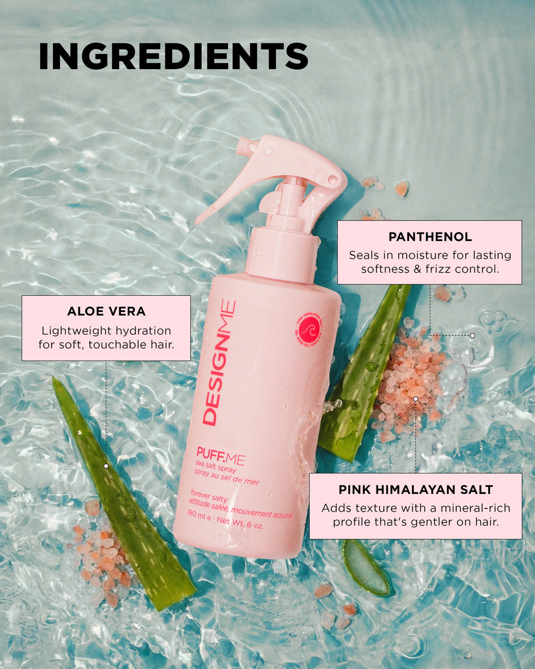 Spray Sel de Mer(180ml) - DESIGN ME
