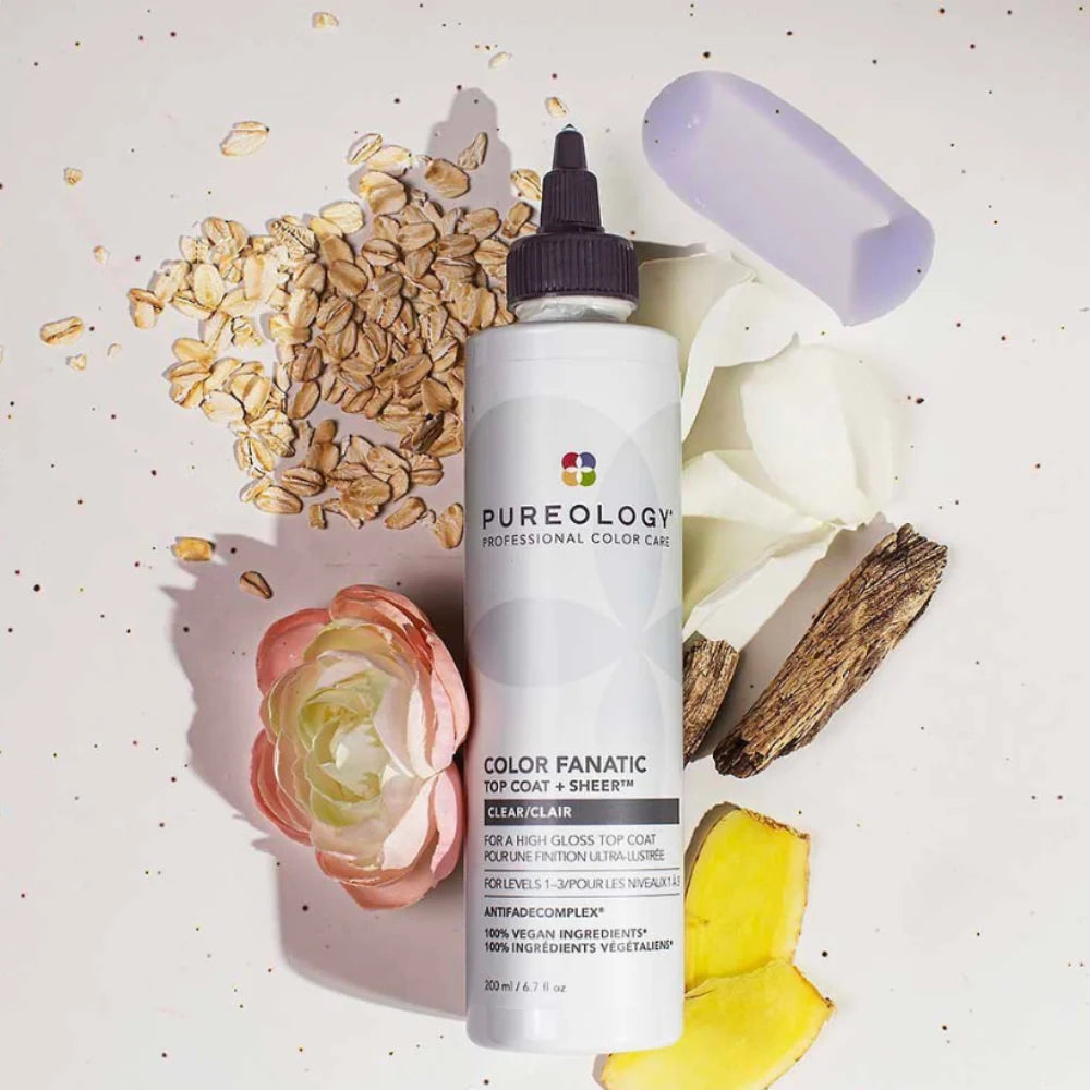 Top Coat + Tone Clear Color Fanatic(200ml) - PUREOLOGY