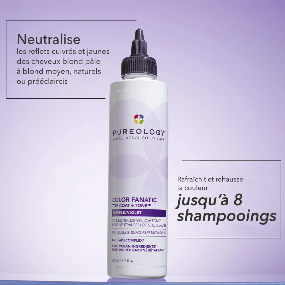 Top Coat Violet (200ml) - PUREOLOGY