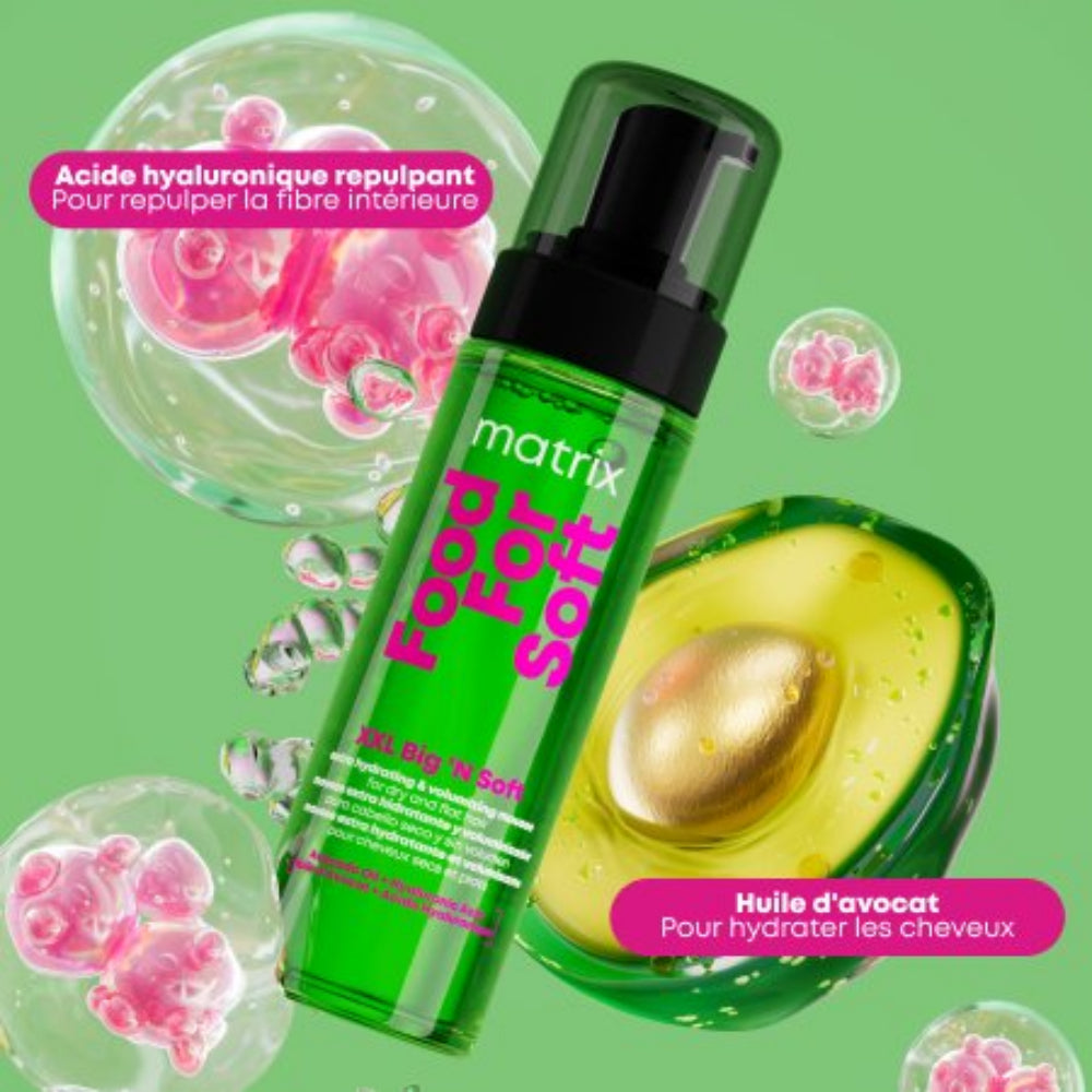 XXL Big’N’Soft Hydrating Mousse Food For Soft (210ml) - MATRIX